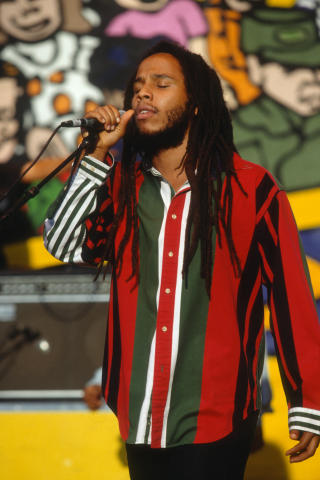 Ziggy Marley Fine Art Print