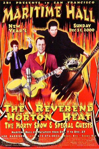 Reverend Horton Heat Handbill