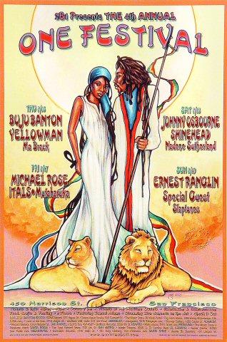 One Festival Handbill