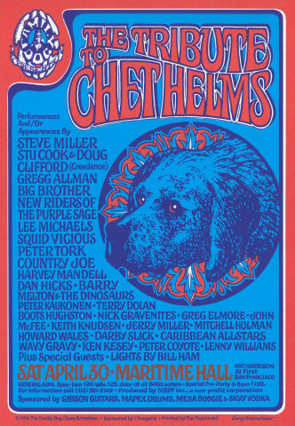 A Tribute to Chet Helms Poster