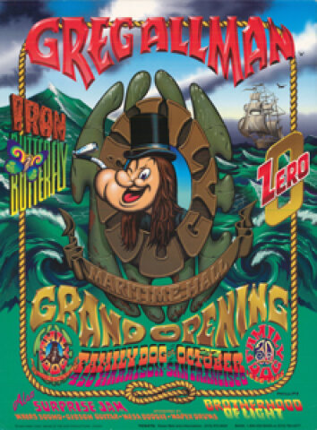 Gregg Allman Handbill