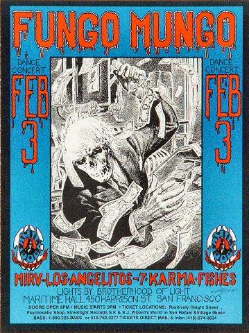 Fungo Mungo Handbill