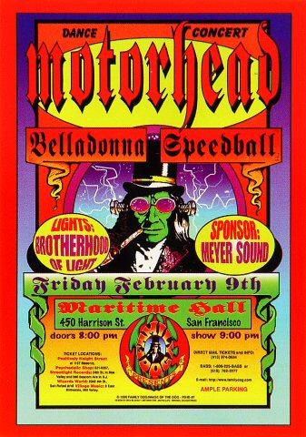 Motorhead Handbill