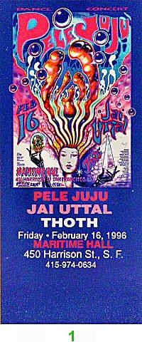 Pele Juju Vintage Ticket
