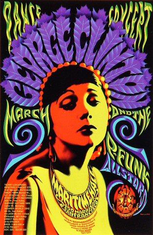 George Clinton & the P-Funk All-Stars Handbill