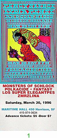 Percy Sledge Vintage Ticket