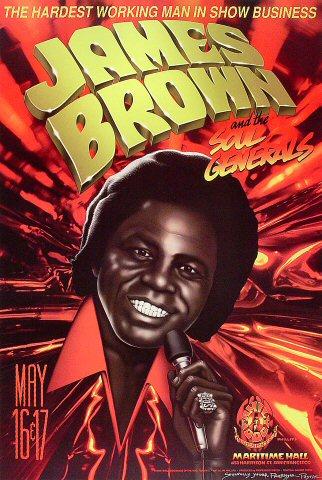 James Brown Poster
