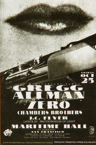 Gregg Allman Handbill