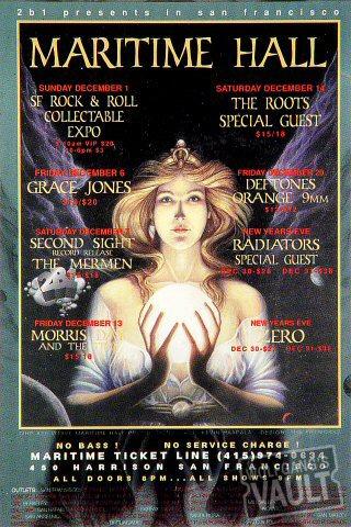 Grace Jones Handbill