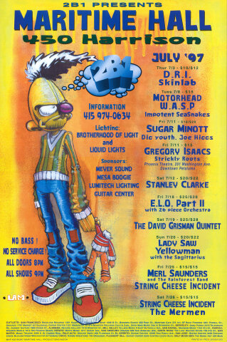 D.R.I. Poster