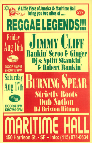 Jimmy Cliff Poster