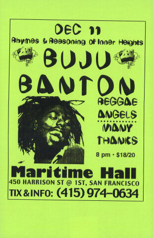 Buju Banton Poster