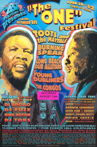 Toots & the Maytals Poster