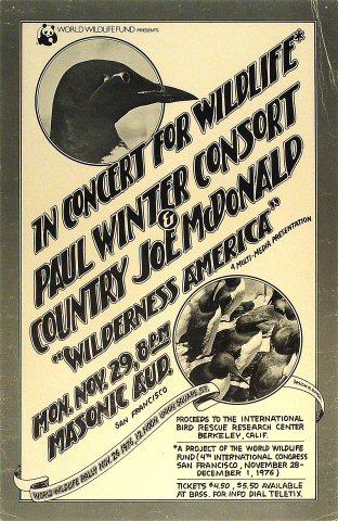 Paul Winter Consort Poster