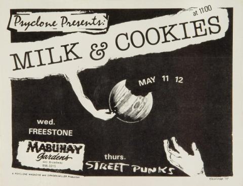 Milk & Cookies Handbill