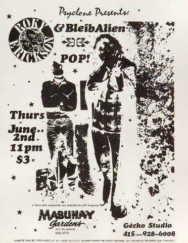 Roky Erickson Handbill