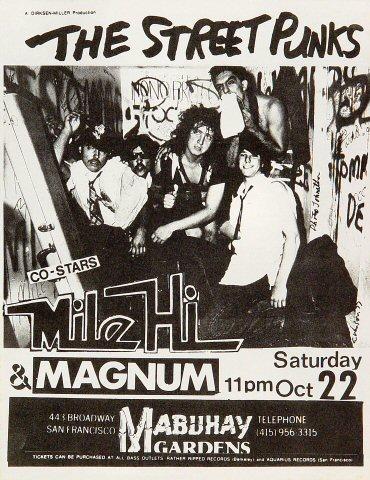 The Street Punks Handbill