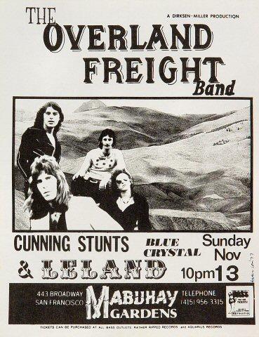 The Overland Freight Band Handbill