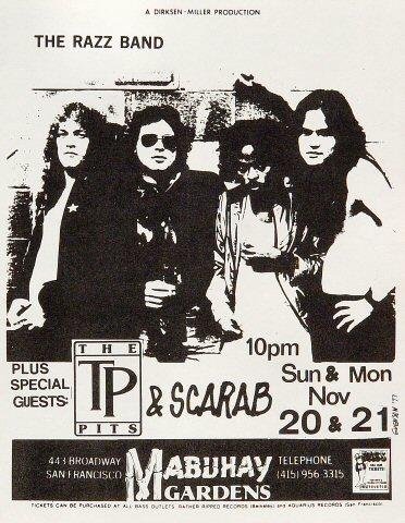 The Razz Band Handbill