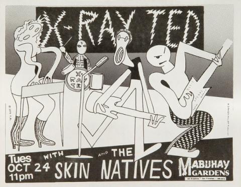 X-Ray Ted Handbill