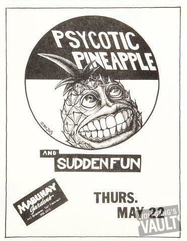 Psycotic Pineapple Handbill
