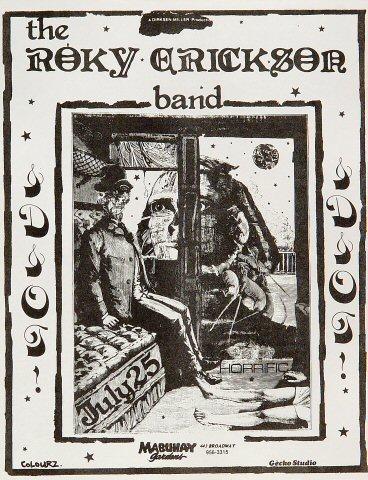 The Roky Erickson Band Handbill