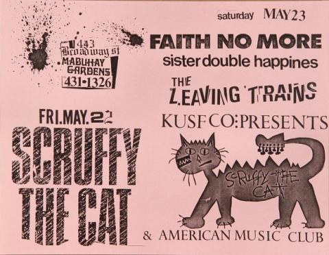 Scruffy the Cat Handbill
