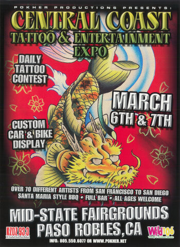 Central Coast Tattoo & Entertainment Expo Poster