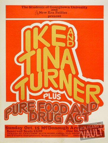 Ike & Tina Turner Poster