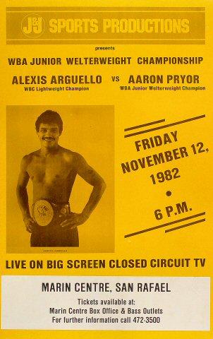 Alexis Arguello Poster