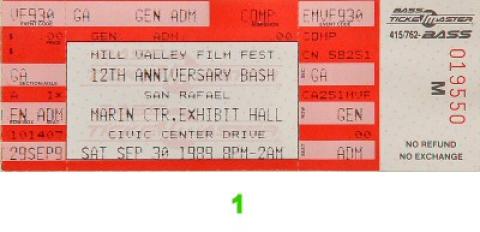 Mill Valley Film Festival Vintage Ticket