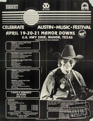 Austin Music Festival Poster