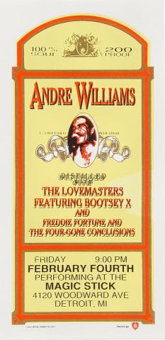 Andre Williams Handbill