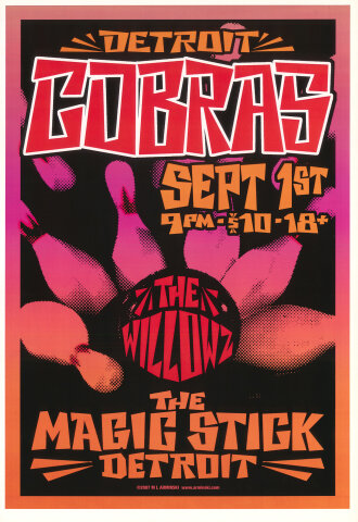 Detroit Cobras Poster