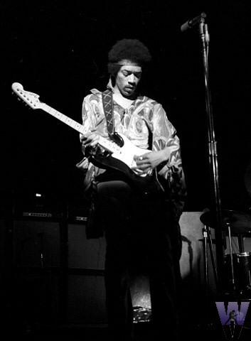 Jimi Hendrix Fine Art Print