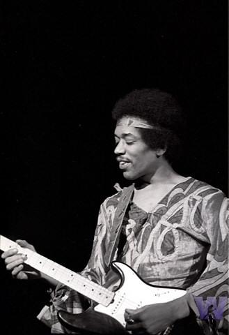 Jimi Hendrix Fine Art Print