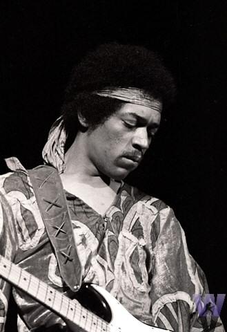 Jimi Hendrix Fine Art Print