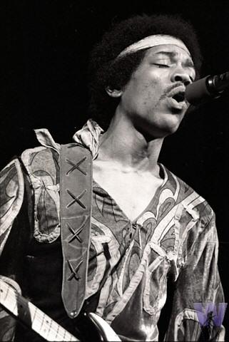 Jimi Hendrix Fine Art Print