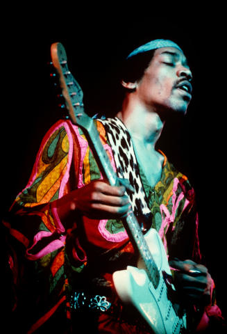 Jimi Hendrix Fine Art Print