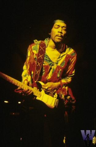 Jimi Hendrix Fine Art Print