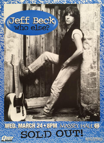 Jeff Beck Poster