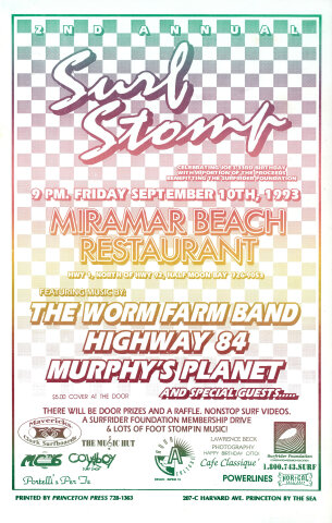 Surf Stomp Poster