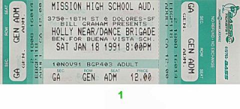 Benefit for Buena Vista Schools Vintage Ticket