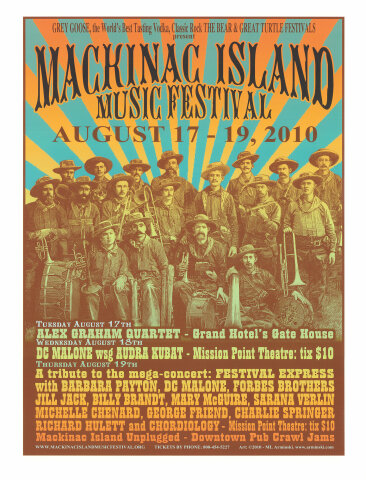Macknac Island Music Festival Poster