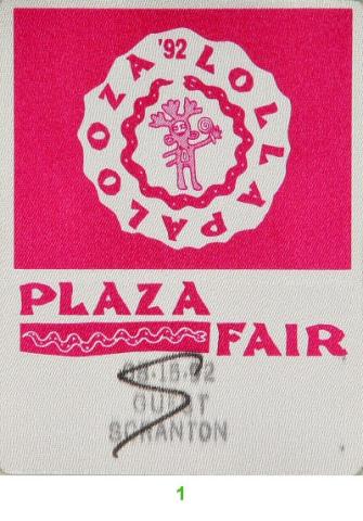 Lollapalooza Festival Backstage Pass