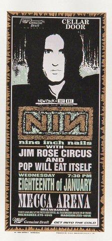 Nine Inch Nails Handbill