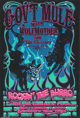 Gov't Mule Silkscreen