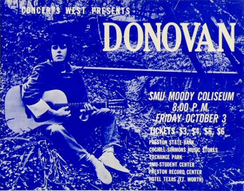 Donovan Handbill