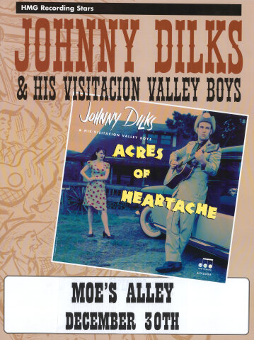 Johnny Dilks & His Visitacion Valley Bros Poster