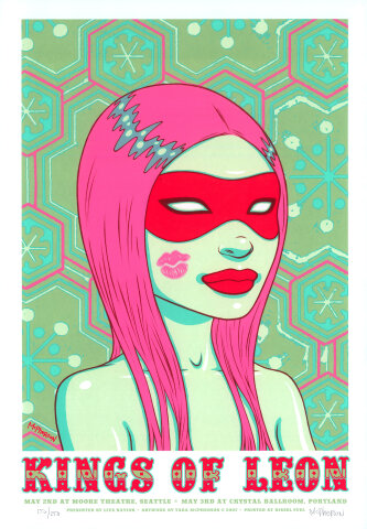 Kings of Leon Silkscreen